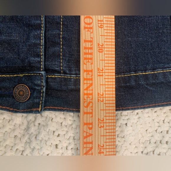Levi Strauss Signature Women’s Denim Trucker Jacket/Blazer 90% Cotton; M (8/10) - Picture 7 of 8